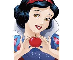 Disney Wandbild von Komar | Snow White Portrait | Kinderzimmer, Babyzimmer, Dekoration, Kunstdruck | Größe 30x40cm (Breite x Höhe) | ohne Rahmen | WB057-30x40