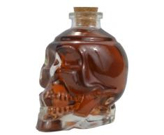 Fairly Odd Novelties Glas Weindekanter Skull Totenkopf - Fill it UP mit Wein, Bier oder Likör