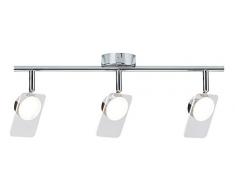 Paulmann 66668 Spotlight Window 3x5W Chrom/Klar 230V Metall/Acryl 666.68 Deckenleuchte Lampe LED Deckenlampe Deckenstrahler
