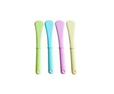 HABI 8er Set Silikon Pastel 25cm Küchenutensilien Vorbereitung