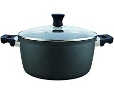 Herenthal Kochtopf, Aluminium, Grau, 28 cm, 6-Einheiten