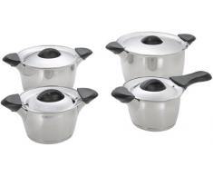 bk cookware B4295.034 Q-linair Classic Kochtopf Set 4-teilig, KT16/20/24/STK16