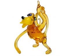 Monkey Art Glasfigur mundgeblasen Sammelfigur