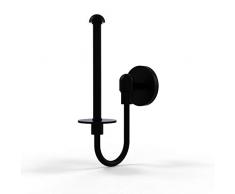 Allied Brass TA-24U-BKM Tango Collection Toilettenpapierhalter, aufrecht, Mattschwarz