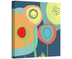 Artwall Kunstdruck auf Leinwand Jan Weiss Garten Kreise Galerie verpackt Leinwand Art, 24 von 24