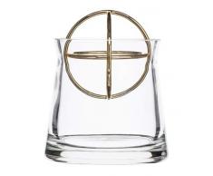 Born in Sweden Vase Sphere S W. Ss Kugel vergoldet, Nicht zutreffend