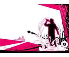 Indigos 4051719789713 Wandtattoo MF579 Welt der bunten SÃ¤nger 40 x 28 cm