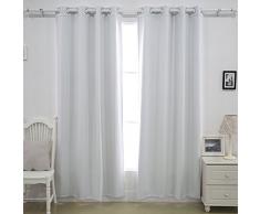 Deconovo Verdunkelungsvorhang 52x63 Inch Jester Red