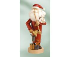 KWO Olbernhau 21705 RÃ¤uchermÃ¤nnchen Weihnachtsmann, 25 cm