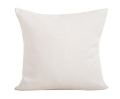 Max Winzer 27575555 Buffalo Zierkissen 55 x 55 cm feines Strukturgewebe, Creme