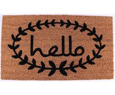 La Finesse Fußmatte aus Kokosfaser und PVC, One Size