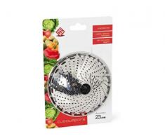 Home Korb Einsatz Dampfkochtopf, Edelstahl, 23 cm