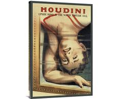 Global Galerie Budget gcs-449788–6.187,4–360,7 cm STROBRIDGE magiern: Houdini: Upside Down im Wasser Folter Zelle Galerie Wrap Wandbild Giclée auf Leinwand Kunstdruck