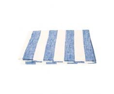 LinenMe, Philippe Badetuch aus blauem Leinen, 65 x 135 cm 0154802