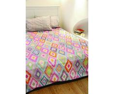 Villa DEste Home Tivoli Rautenmuster Bett- und Kissenbezug