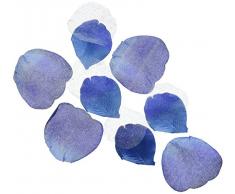 Darice RC-7209-78 Dekorative Rosenblätter aus Satin, Königsblau, 100 Stück