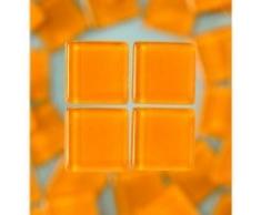 MosaixSoft 10Â x 10Â x 4Â mm 200Â g 215-piece Glas Fliesen, orange