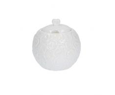 PORCELLANA Valentino Zuckerdose mit Deckel und Löffel, 255 ml, Box, Nylon/A