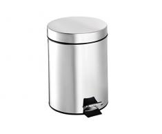 Croydex Abfalleimer mit Tret-Öffnung, 5 l