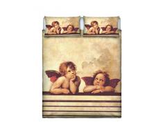 Italian Bed Linen Sogni dAutore Bettwäsche set, 100% Baumwolle, SD59, Doppelte