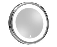 Macom 211Â Solar Sensation Kosmetikspiegel und hell fÃ¼r Makeup, Fach mit Licht LED und SaugnÃ¤pfen, Silver