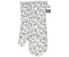 Hinchcliffe und Barber Songbird Ofenhandschuh, Stoff grau