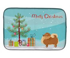 Carolines Treasures CK3555DDM Geschirrabtropfmatte, Weihnachtsbaum, 35,6 x 53,3 cm, mehrfarbig