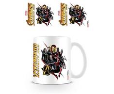 DC Universe Marvel Comics Kaffeetassen, Keramik, Mehrfarbig, 7.9 x 11 x 9.3 cm