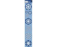 Plage 260567 Smooth - Tiles Fliesen sticker Azulejos, 6 Bogen, Vinyl, blau, 15 x 0,1 x 15 cm