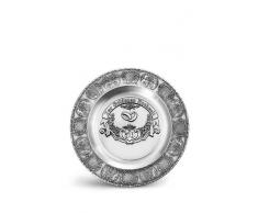 Artina 11079 Wandteller zur Golden Hocheit, Zinn