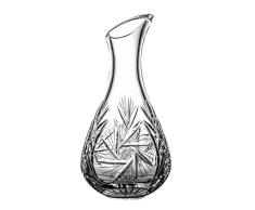 Crystaljulia Weinkaraffe, Kristall, 1000ml, 14 x 14 x 29 cm