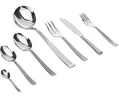 Mepra SPA 101922051 Besteckgarnitur, Design Sole, 51-teilig