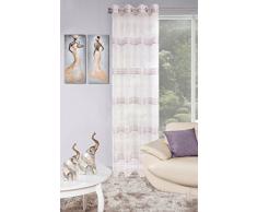 Eurofirany, Ösenschal Etta, violett, 140x250 Vorhang, 100% Polyester, 0.02 x 140 x 250 cm