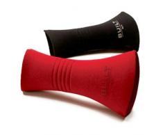 Built Wein Flasche Drip Halsbänder, Set 2, schwarz/Cranberry Rot