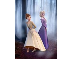 Komar Disney Wandbild Frozen Wood Walk | Kinderzimmer, Babyzimmer, Dekoration, Kunstdruck | ohne Rahmen | WB065-50x70 | Größe: 50 x 70 cm (Breite x Höhe)