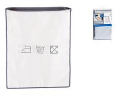 Home Sack Wäschekorb, Nylon, Grau, 40 x 50 cm