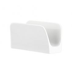 Home Merano Handtuchhalter, Porzellan, Weiß