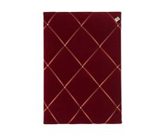 paula & ferdinand Memoboard SAMT, rot, 45x65 cm
