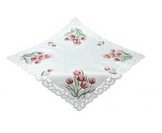 Bellanda 76716-85x85 Eckig Tischdecken Polyester, 85 x 85 x 0,50 cm, weiÃ