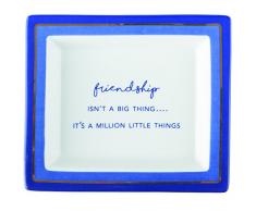 Two s Company Wise Sprüche Freundschaft Schreibtisch Tablett in Geschenkbox