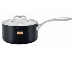 Marco Pierre White mit Kupferbasis, Eloxiert, 20 cm, Gemüsetopf mit Deckel