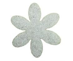 Petras Bastel News Streudeko, Fliz, weiß, 18 x 12 x 5 cm