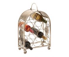 Plutus Brands Weinhalter mit exquisitem Blumenmuster