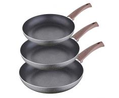 Bergner Ultra Granite Pfannen-Set, Durchmesser 28 cm, grau