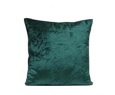 Die weiß petals- Samt Kissenbezug, Samt, grau, 26x26 inch