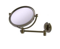 Allied Messing wm-6g/2 x -abr-Wand Spiegel mit 2 x Vergrößerung, ausziehbar bis zu 35,6 cm, Messing antik