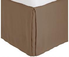 K&M King Größe MK Collection taupe massiv Bett Rock New