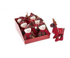 Comarco Sa 13574 Weihnachtsanhänger und Anhänger, gepolstert, Mehrfarbig, 17 x 4 x 10 cm