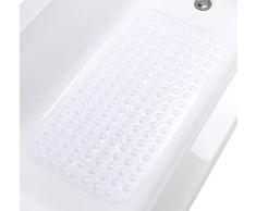 TIKE SMART Badewannenmatte, PVC, rechteckig, Vinyl, transparent, M