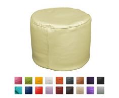 Hand Fotos Sitzsack Hocker 50 x 50 x 45 (beige)